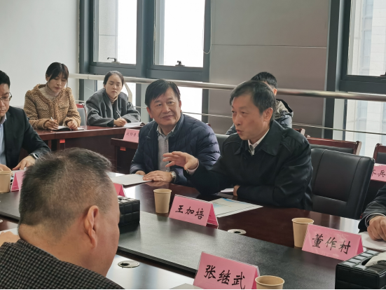 市政协主席王加培一行莅临江苏金鸽调研指导